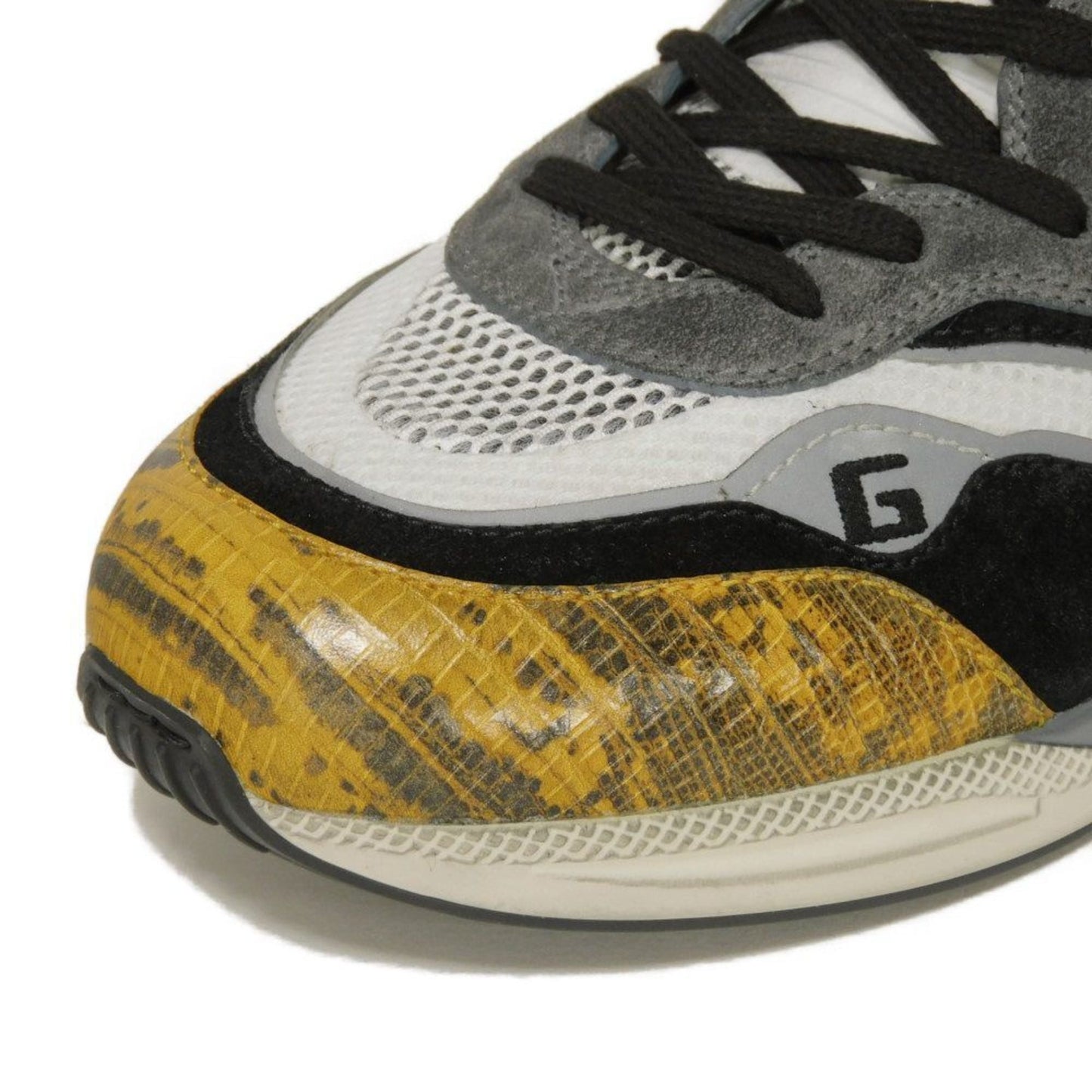 Gucci Multi-Color Yellow Sneakers ( )