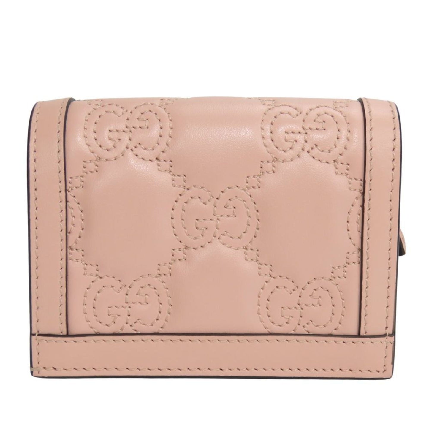 Gucci Pink Leather Wallet (Bi-Fold) ( )