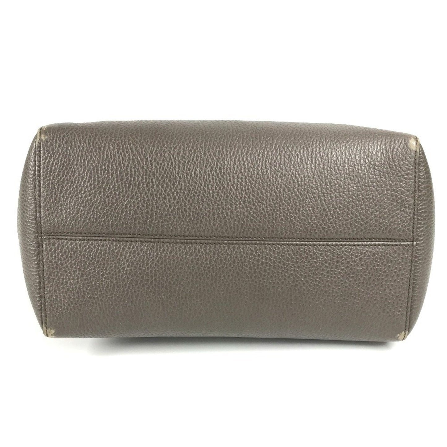 Gucci Gray Pink Leather Shoulder Bag Tote Bag ( )