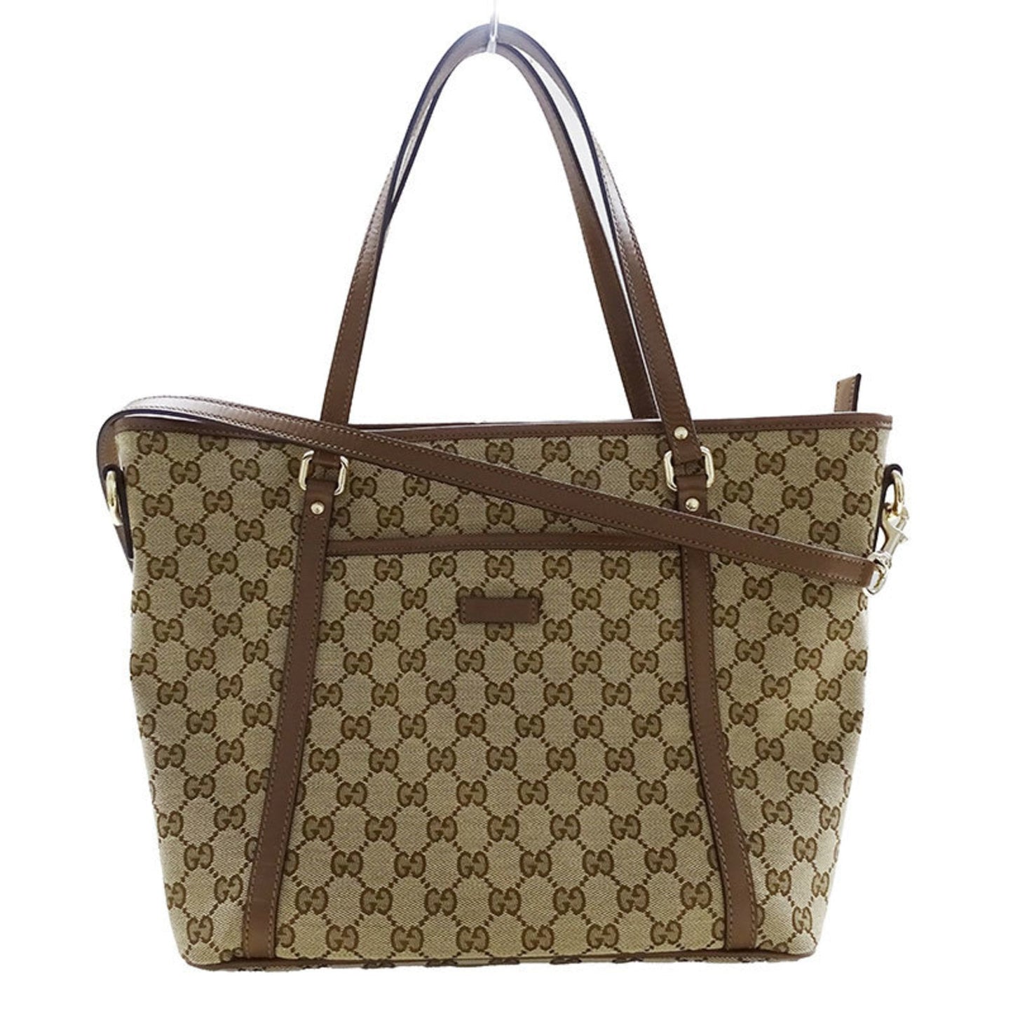 Gucci Brown Gg Canvas Handbag Shoulder Bag ( )