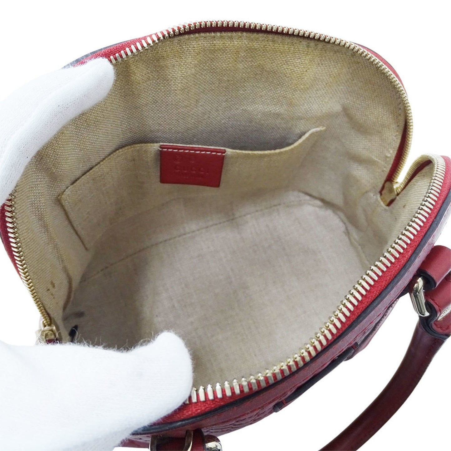 Gucci Red Color Handbag Shoulder Bag ( )