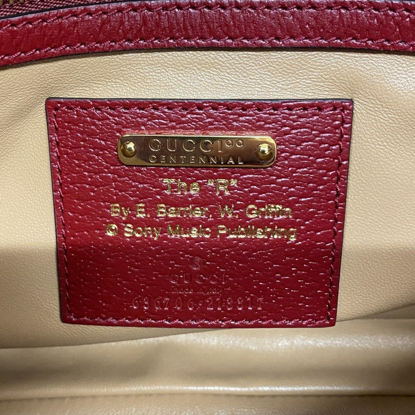 Gucci Beige Multi-Color Canvas Shoulder Bag ( )