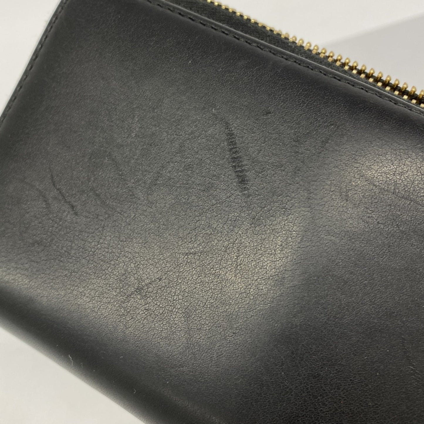 Gucci Black Leather Long Wallet (Bi-Fold) ( )