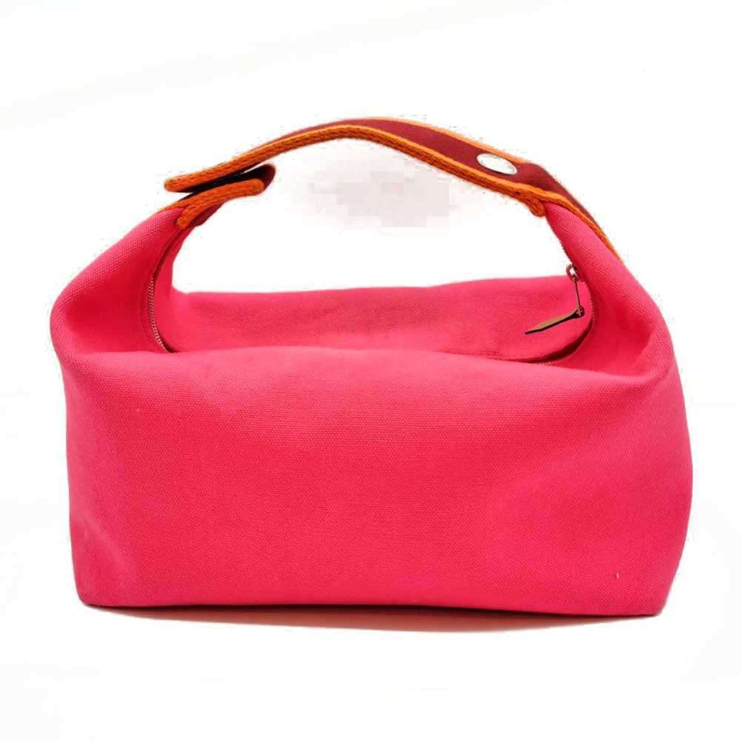 Hermes Pink Canvas Handbag ( )
