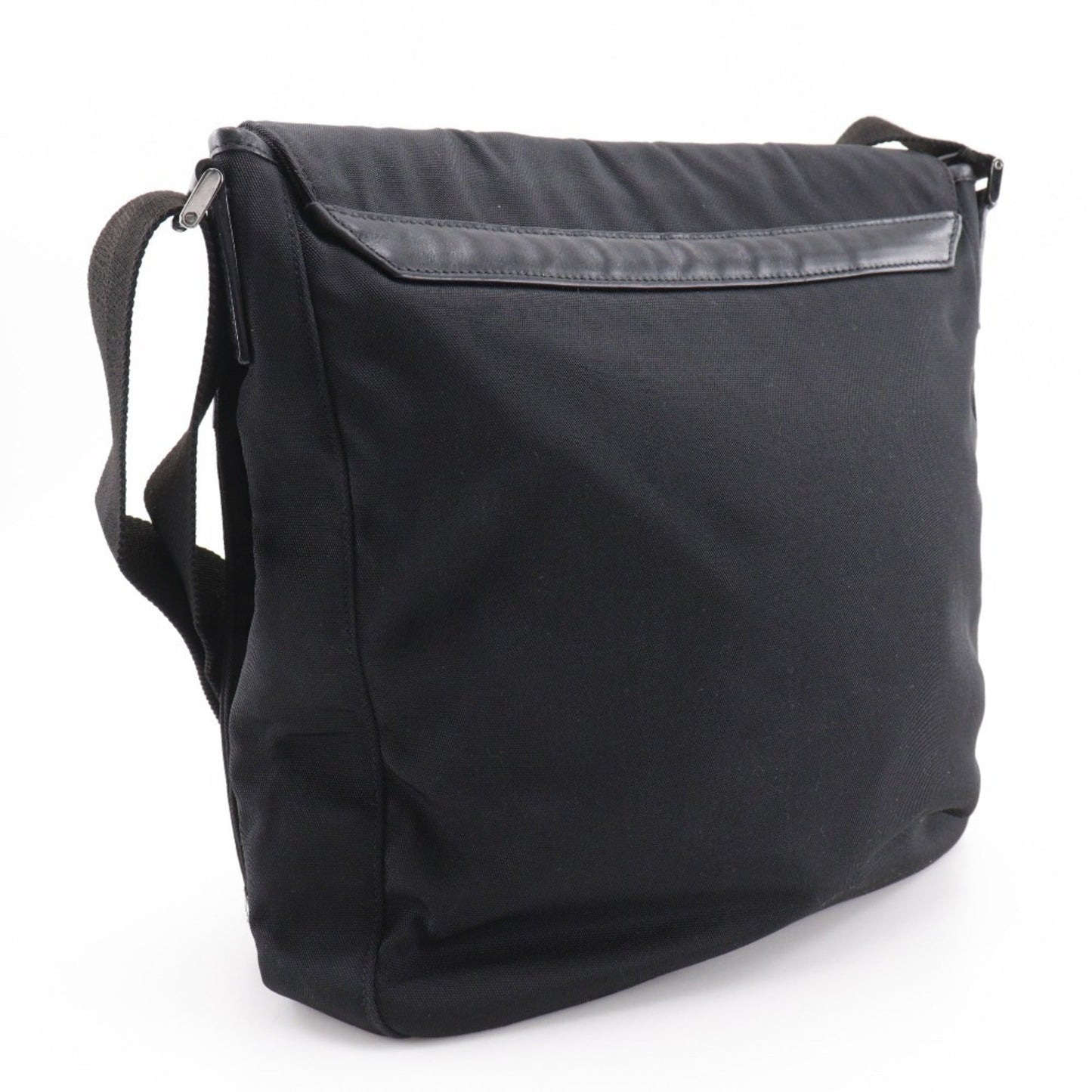 Gucci Black Nylon Canvas Shoulder Bag ( )