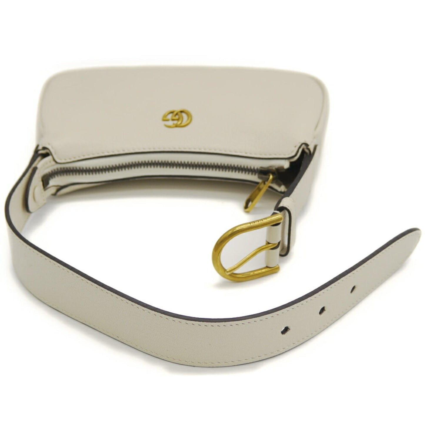 Gucci Beige Leather Handbag ( )