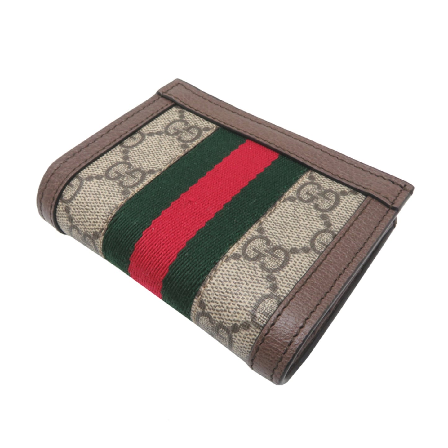 Gucci Beige Gg Supreme Wallet (Bi-Fold) ( )