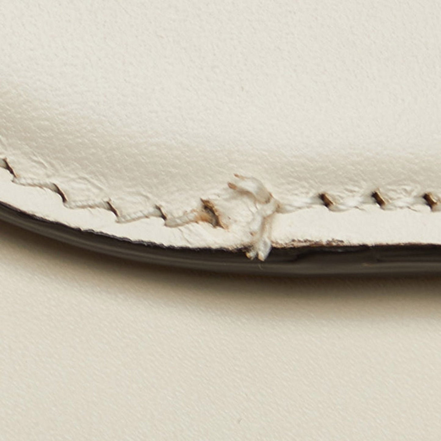 Gucci White Leather Shoulder Bag ( )