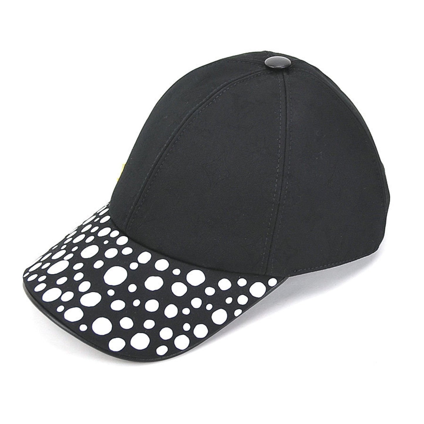 LOUIS VUITTON Cap LV × YK Infinity Dot Cotton Black Unisex M7069L