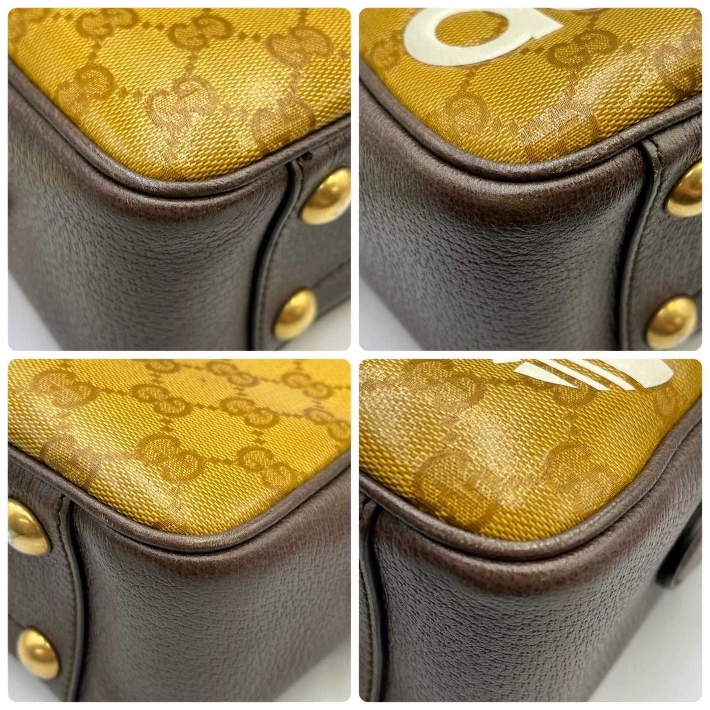 Gucci Brown Pvc Shoulder Bag ( )