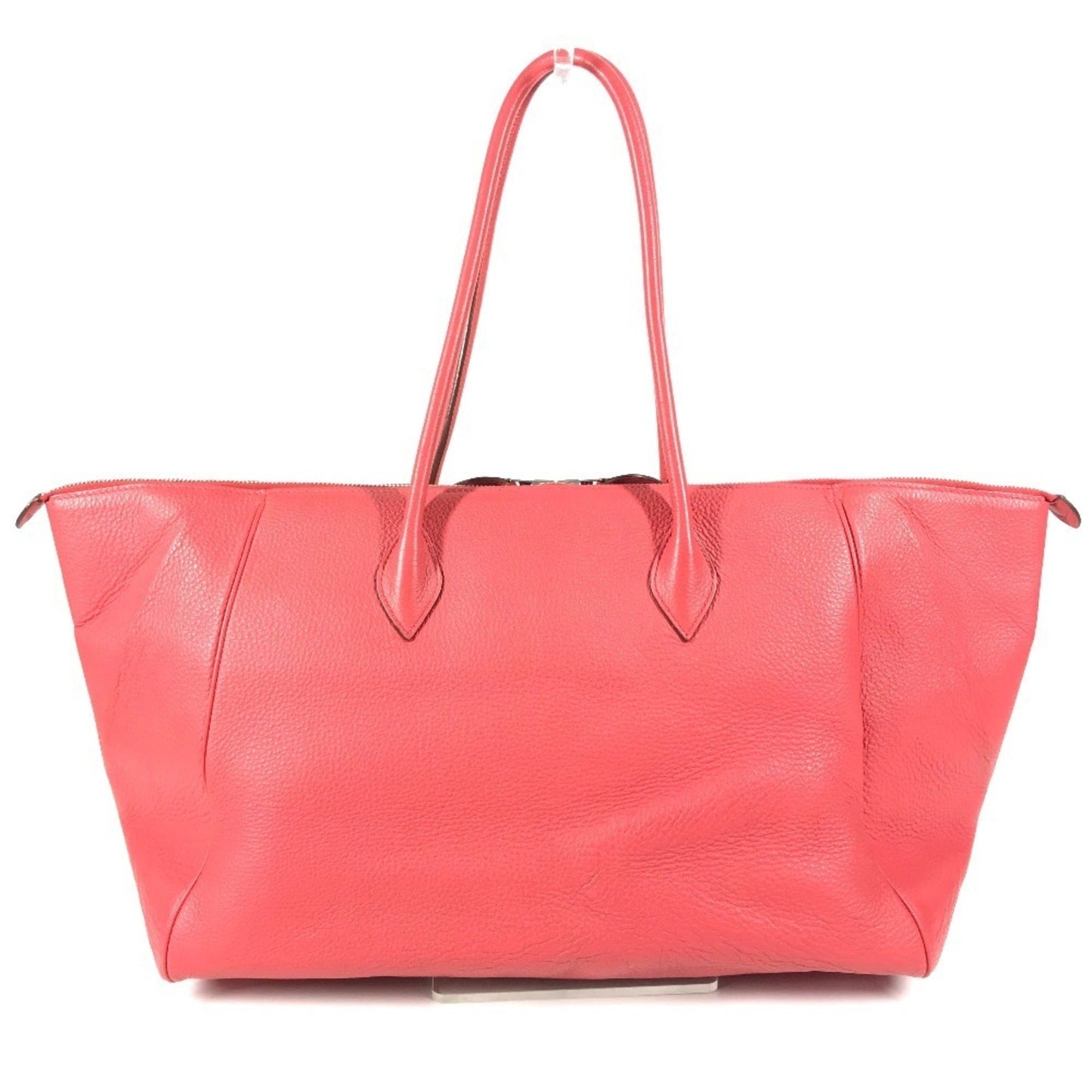 Hermes Paris Bombay Red Color Taurillon Clemence Leather Boston Bag Shoulder Bag ( )