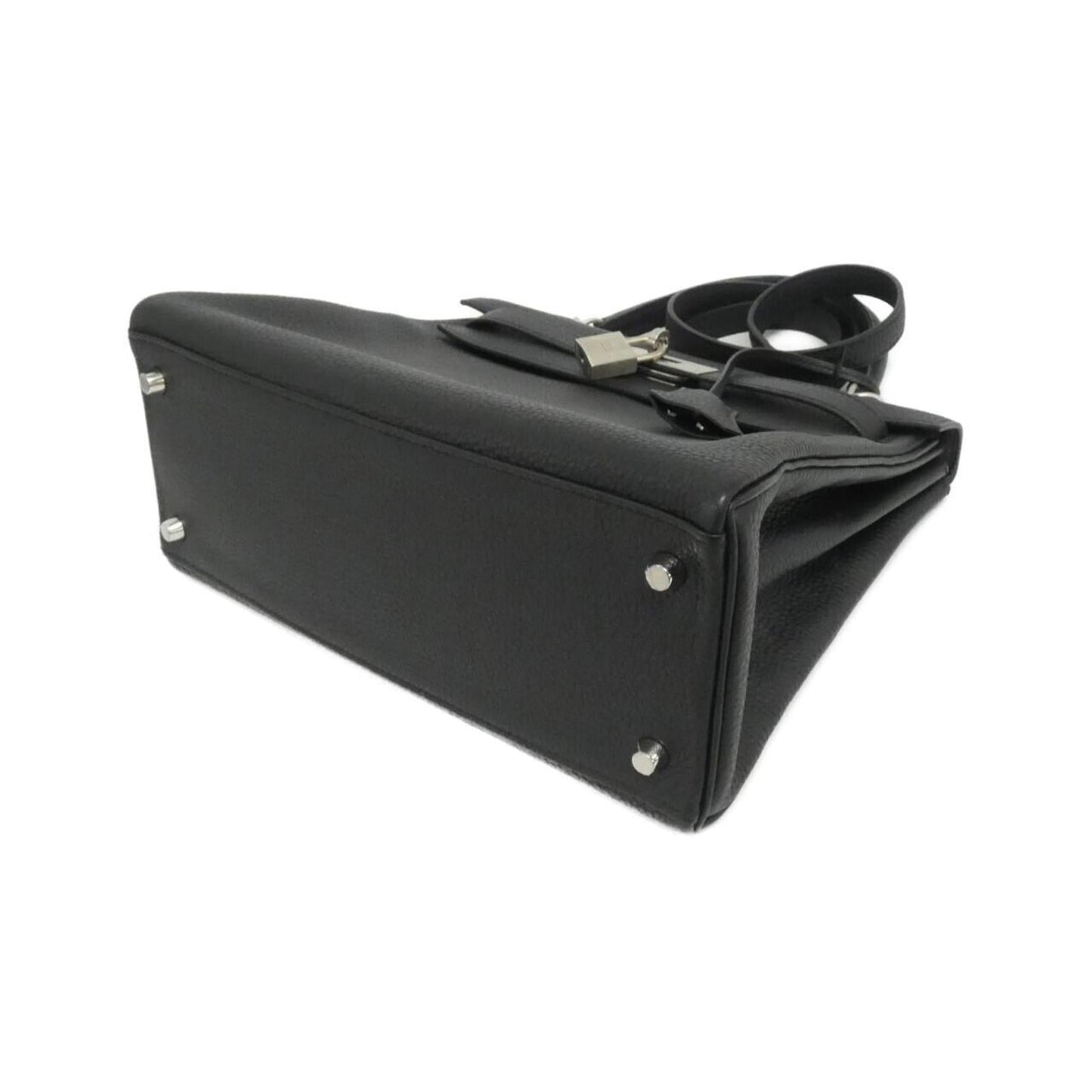 Hermes Kelly Black Togo Leather Handbag ( )