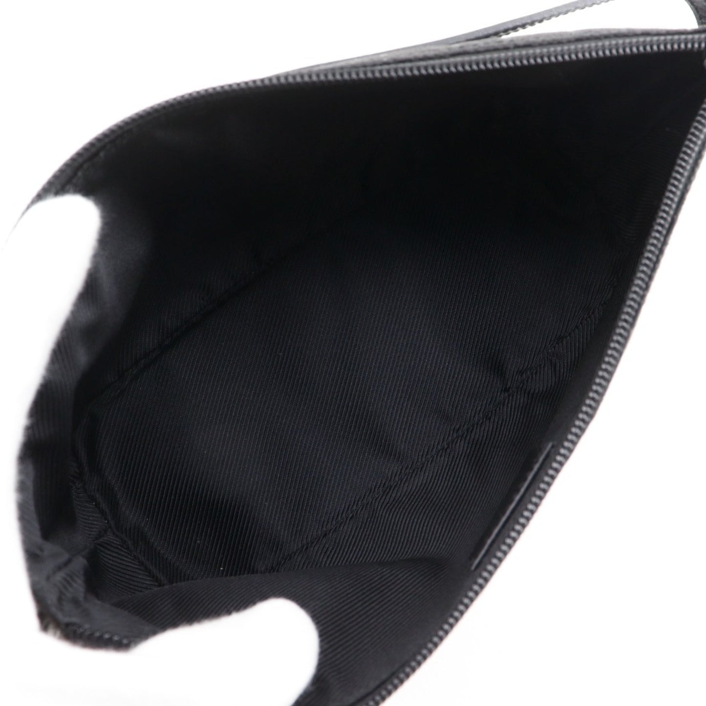 Gucci Black Gg Canvas Pouch ( )