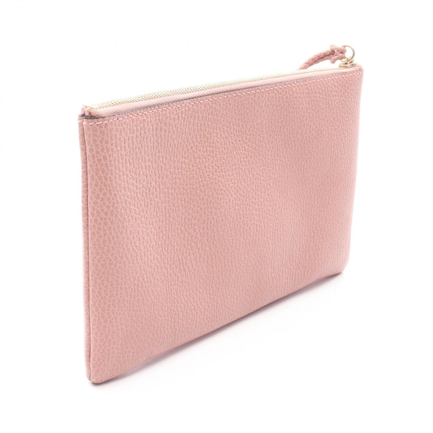 Gucci Pink Leather Clutch Bag ( )