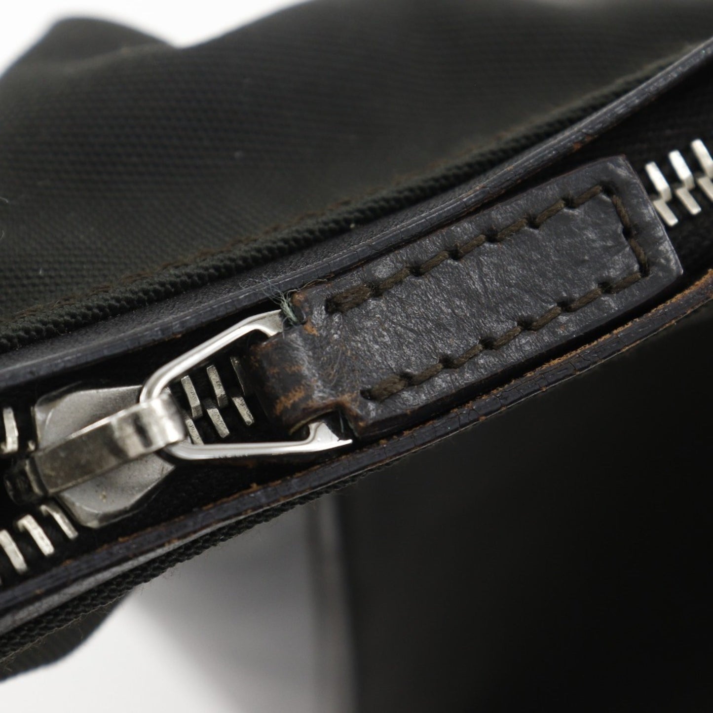 Gucci Black Nylon Canvas Shoulder Bag ( )