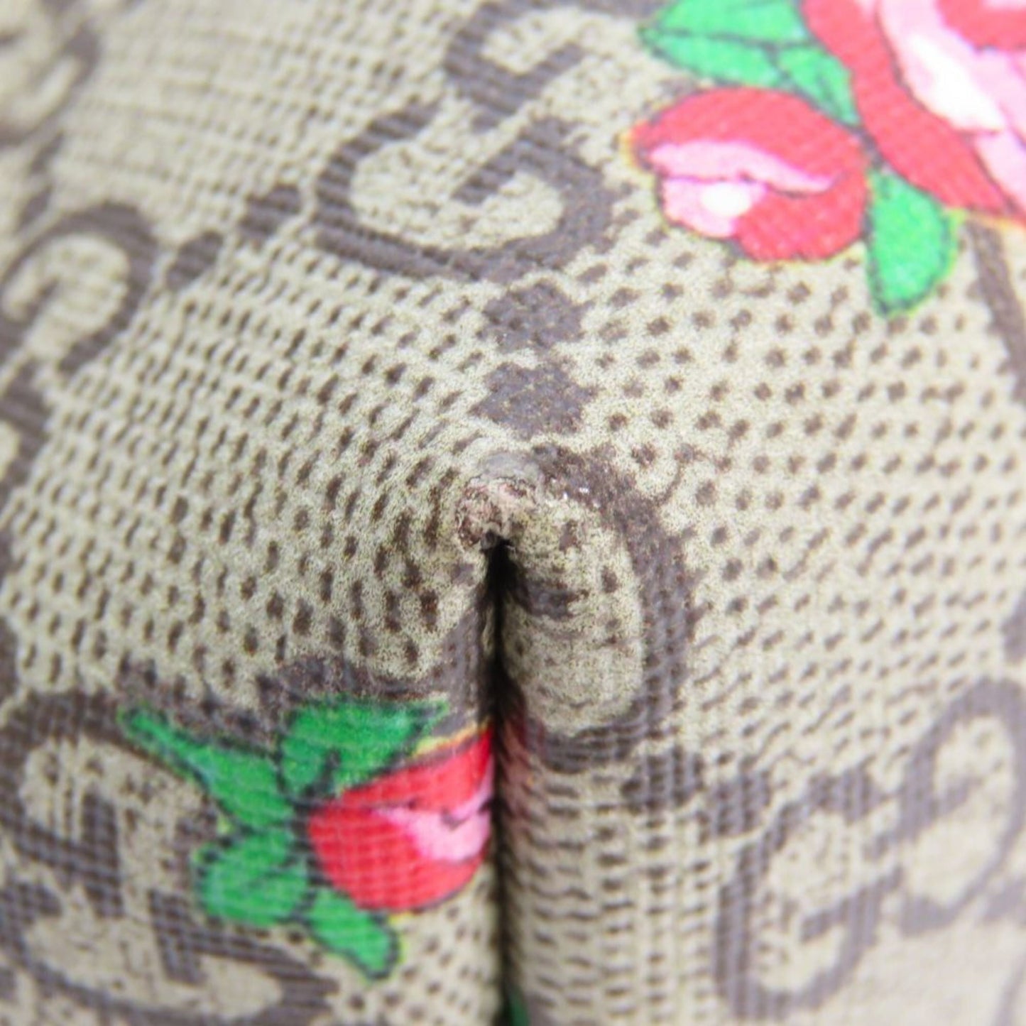 Gucci Beige Rose Pink Gg Supreme Leather Tote Bag ( )