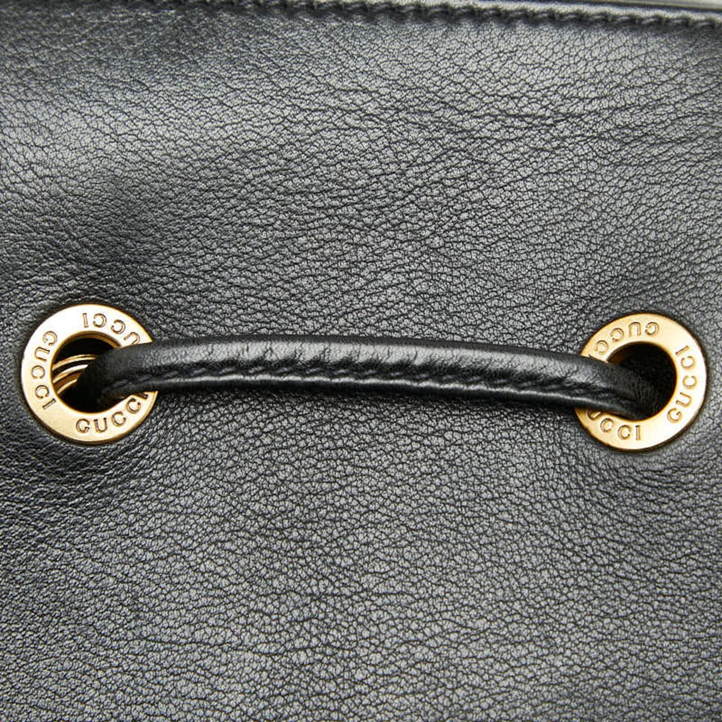 Gucci Black Leather Shoulder Bag Sling Bag ( )