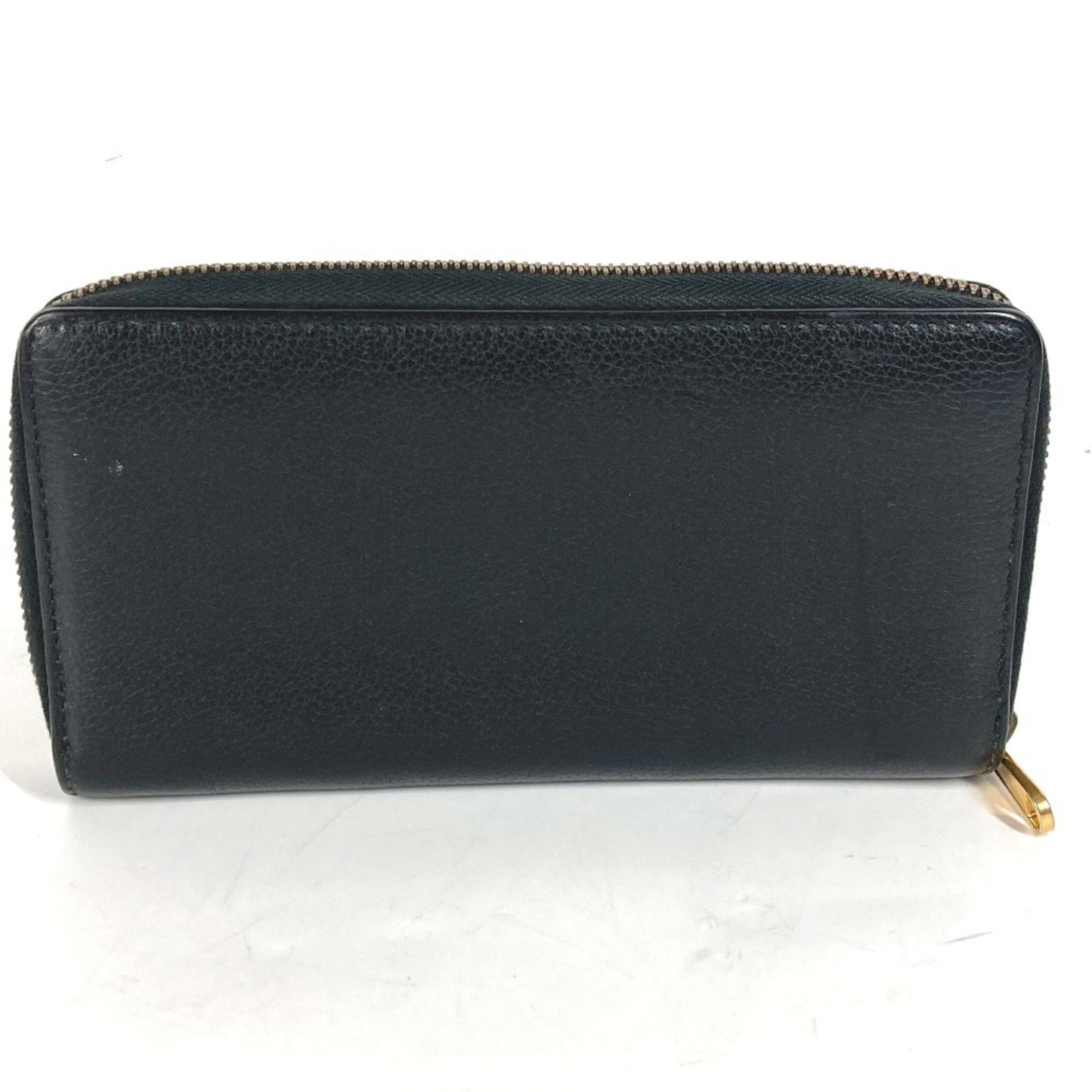 Gucci Black Leather Long Wallet (Bi-Fold) ( )