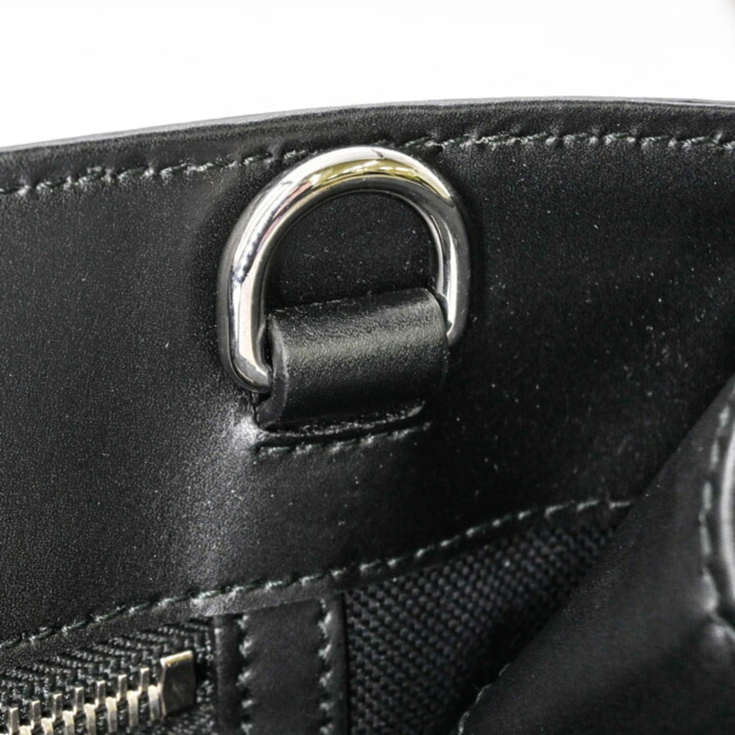 Gucci Black Gg Supreme Leather Shoulder Bag Tote Bag ( )