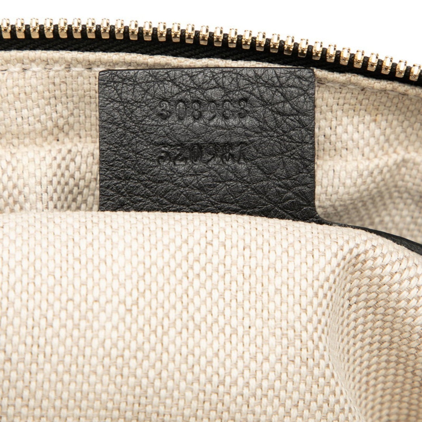 Gucci Black Leather Shoulder Bag ( )