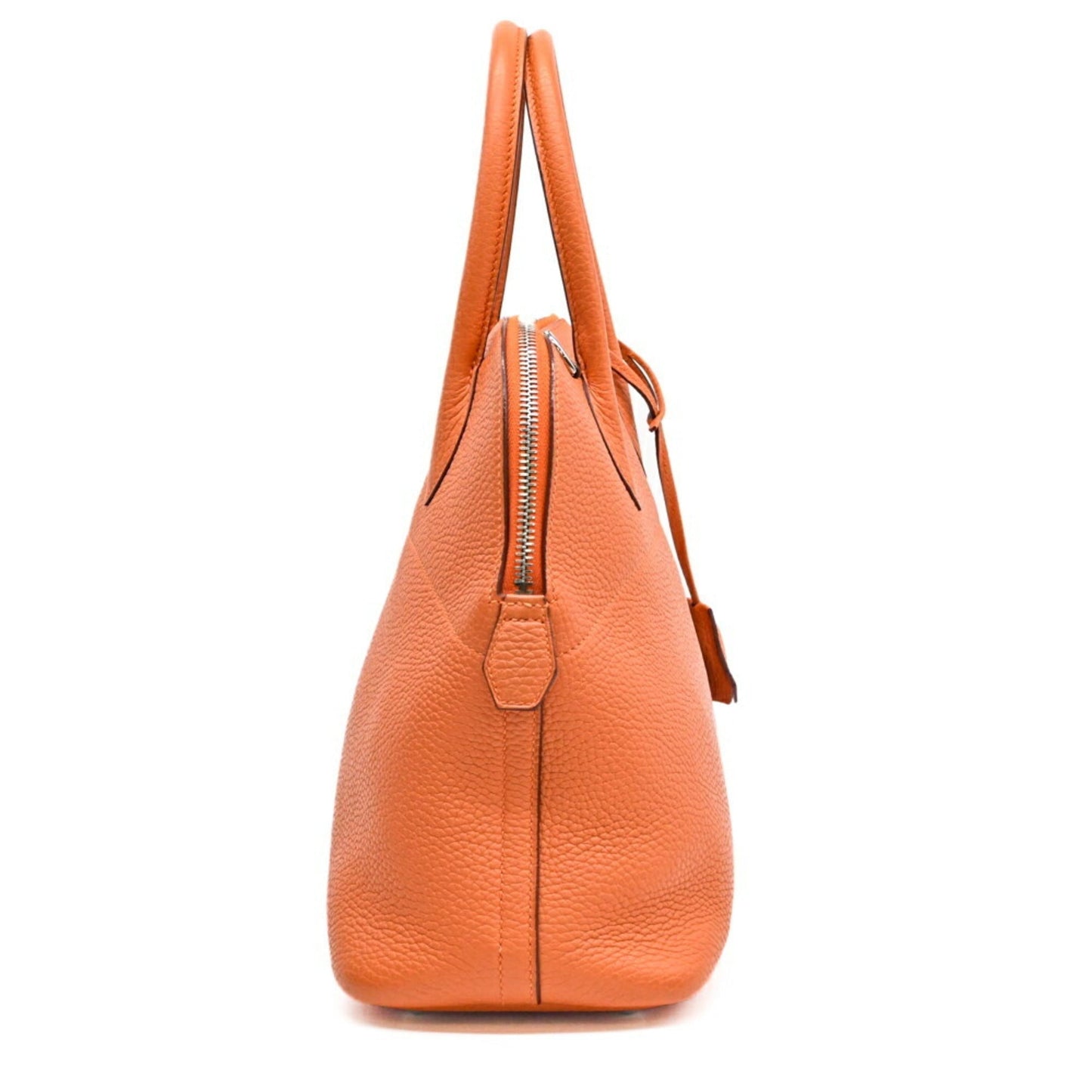 Hermes Orange Taurillon Clemence Leather Handbag ( )