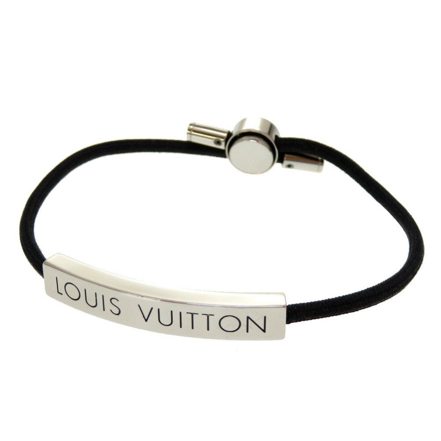 LOUIS VUITTON Bracelet Space LV M67417 Nylon Black