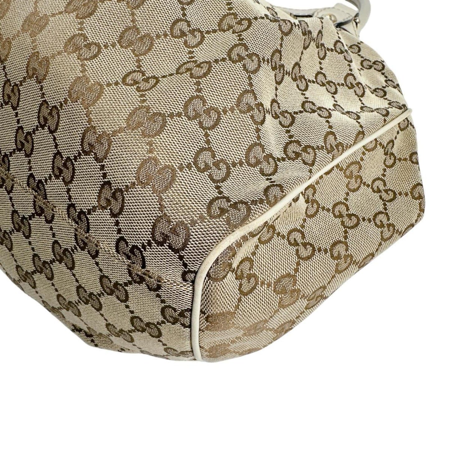 Gucci Gg Canvas Beige Gg Canvas Tote Bag ( )