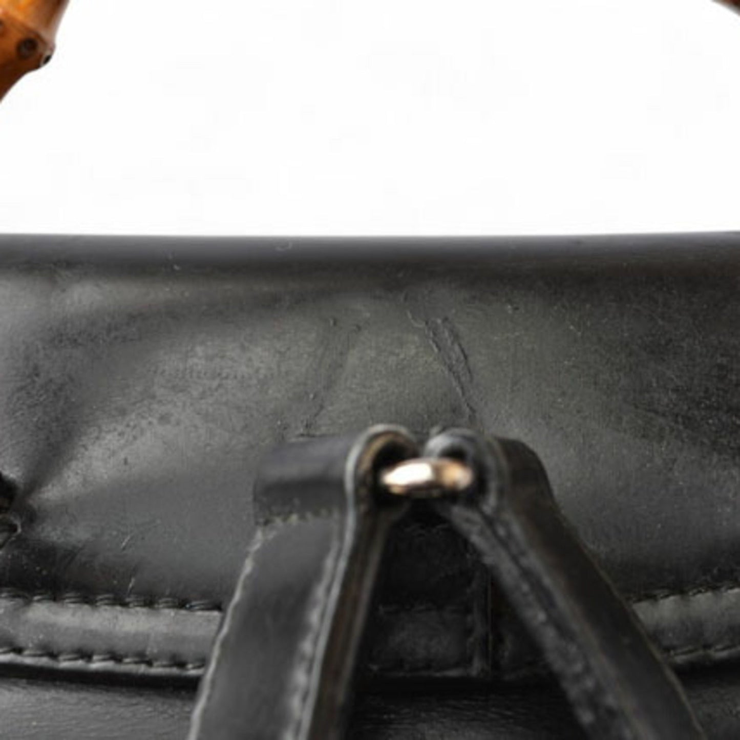 Gucci Black Leather Backpack ( )