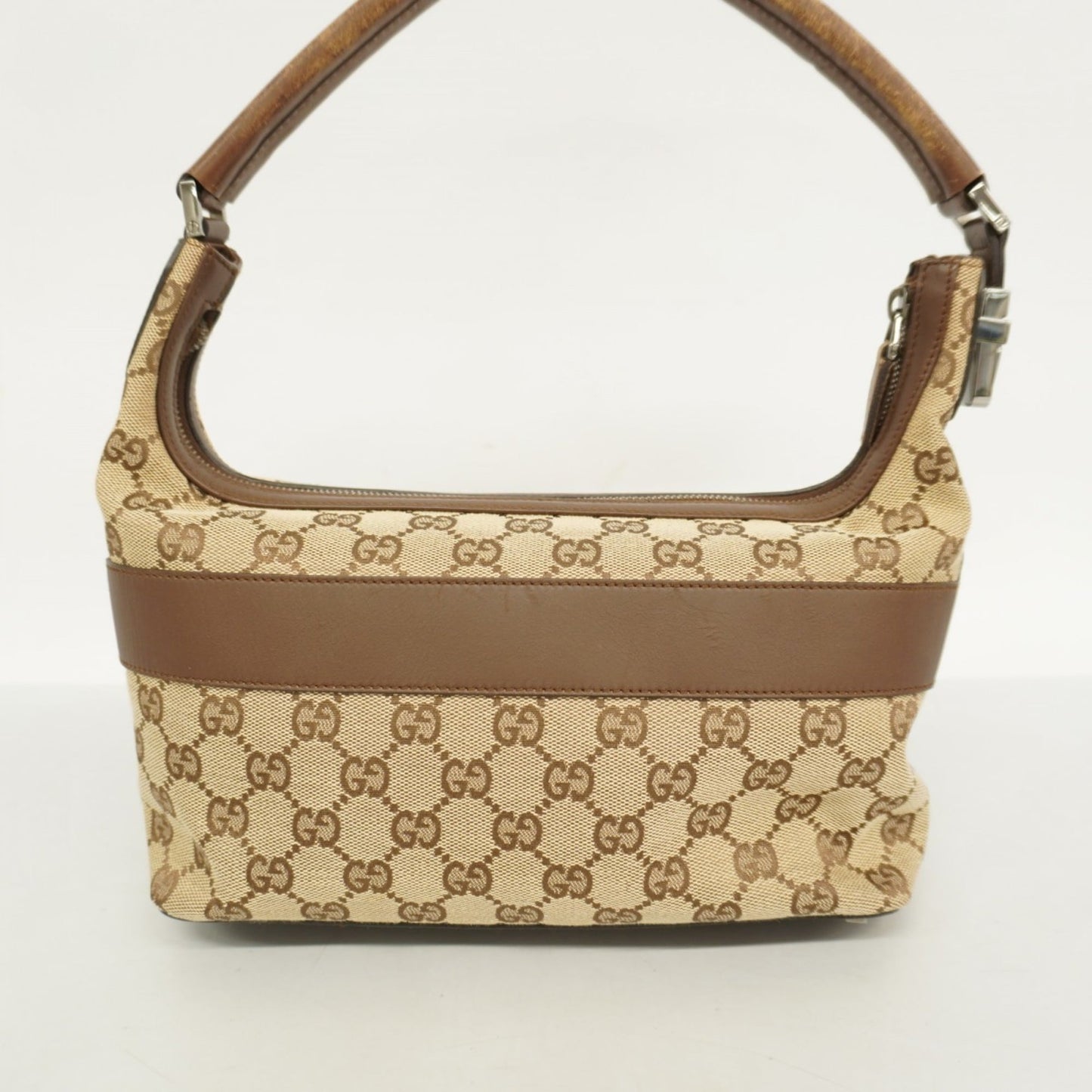 Gucci Brown Canvas Shoulder Bag ( )