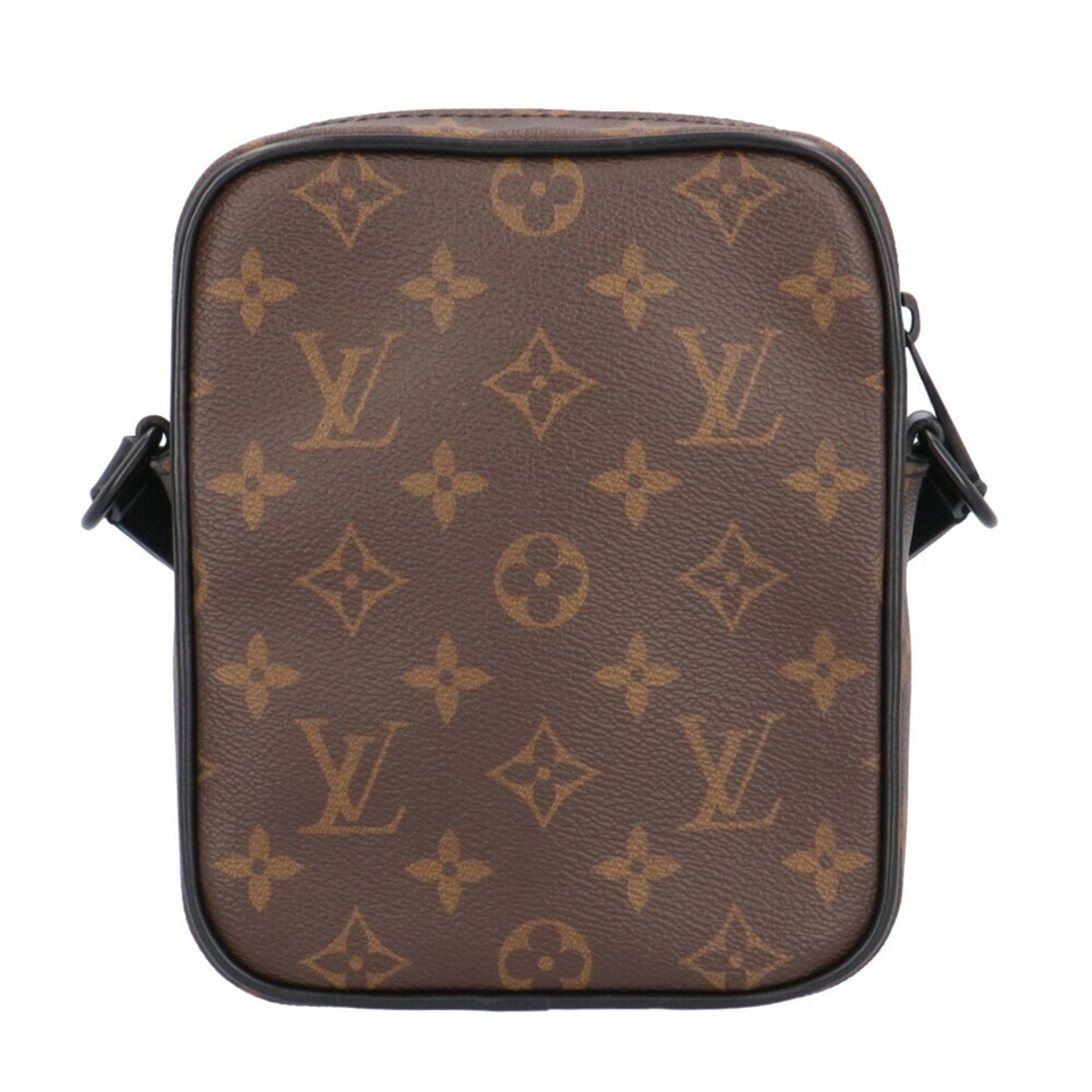 LOUIS VUITTON Crust Fur Wearable Monogram Macassar Shoulder Bag M69404 Brown Unisex
