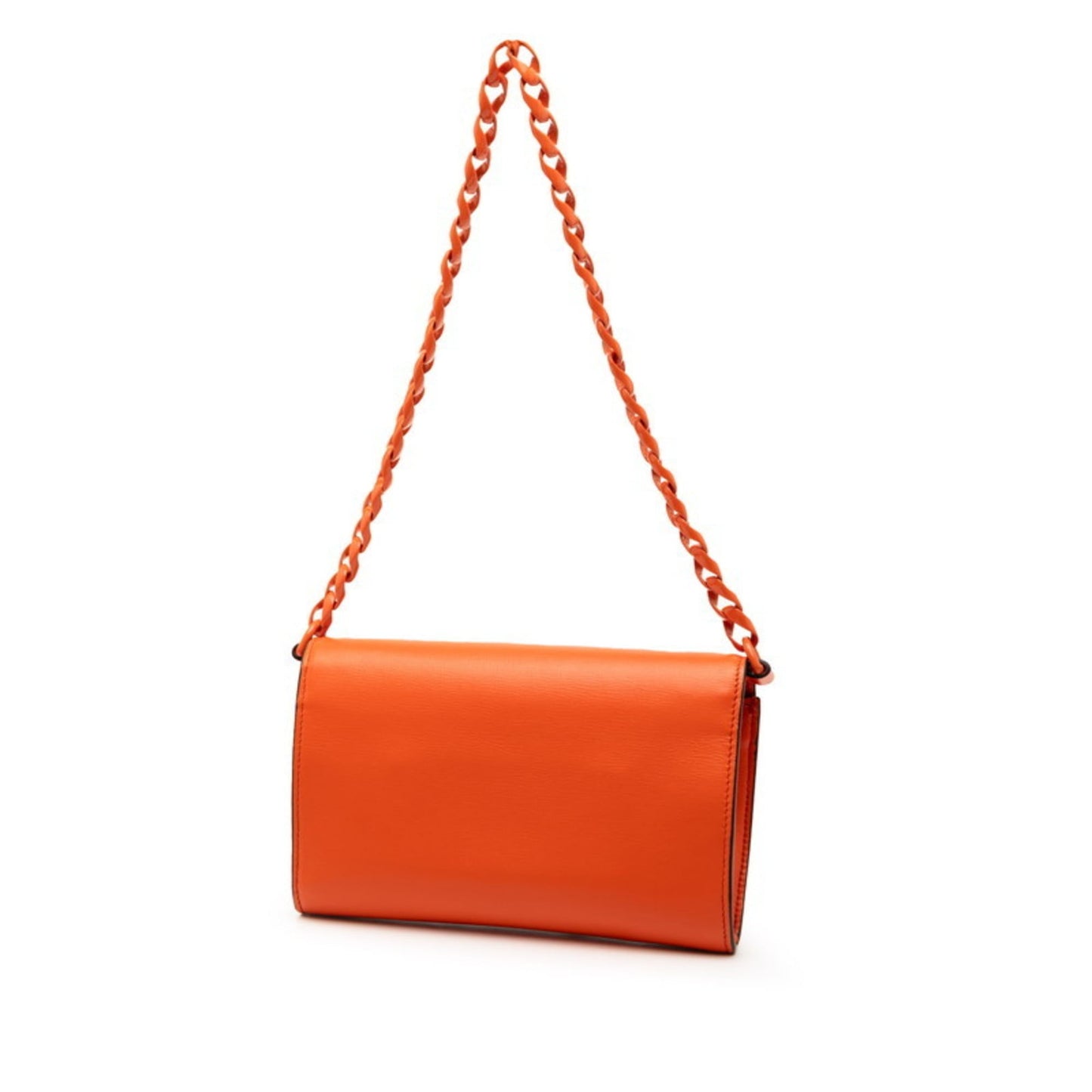 Gucci Orange Leather Shoulder Bag ( )