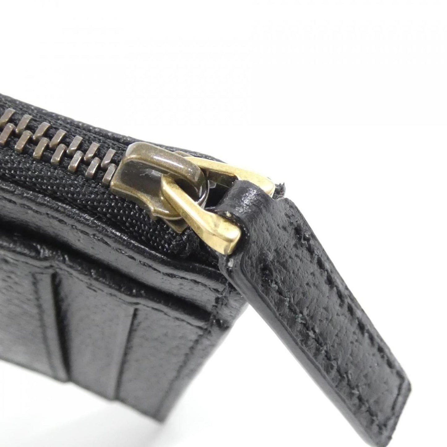 Gucci Black Leather Coin Purse/Coin Case ( )