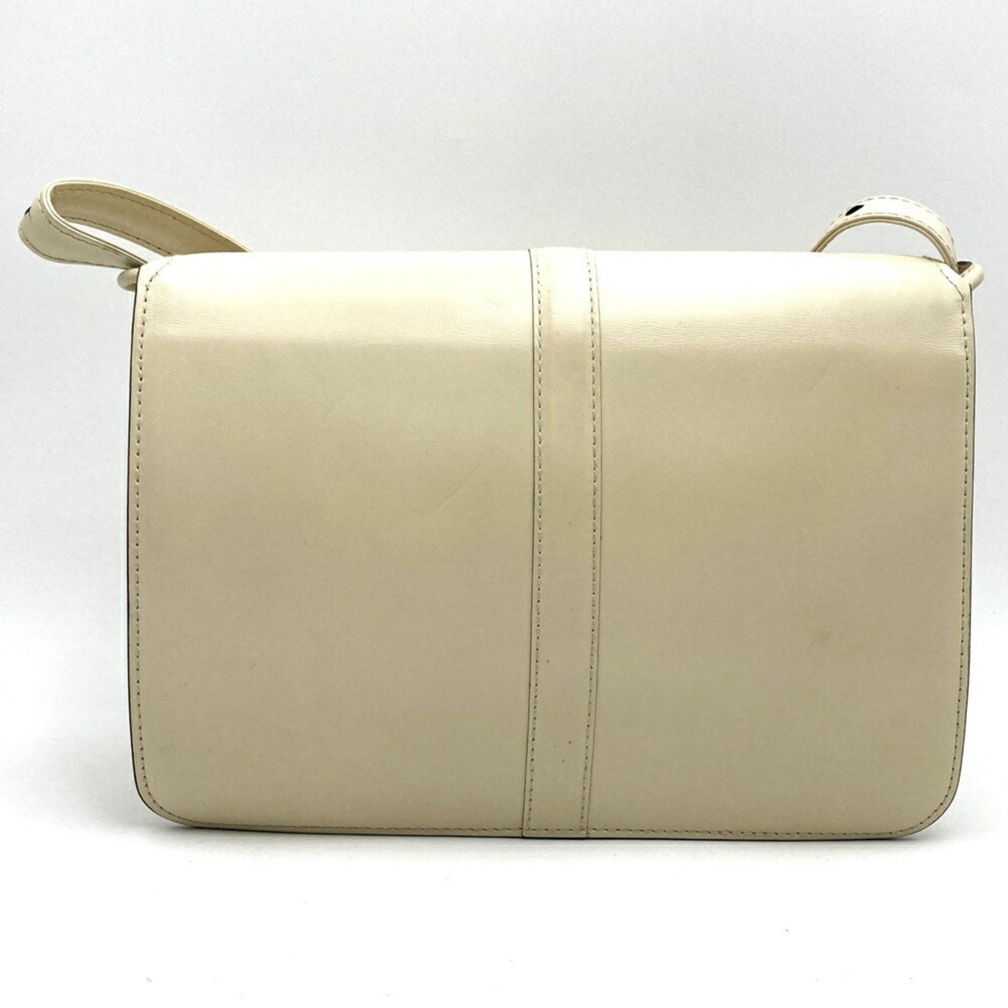 Gucci White Leather Shoulder Bag ( )