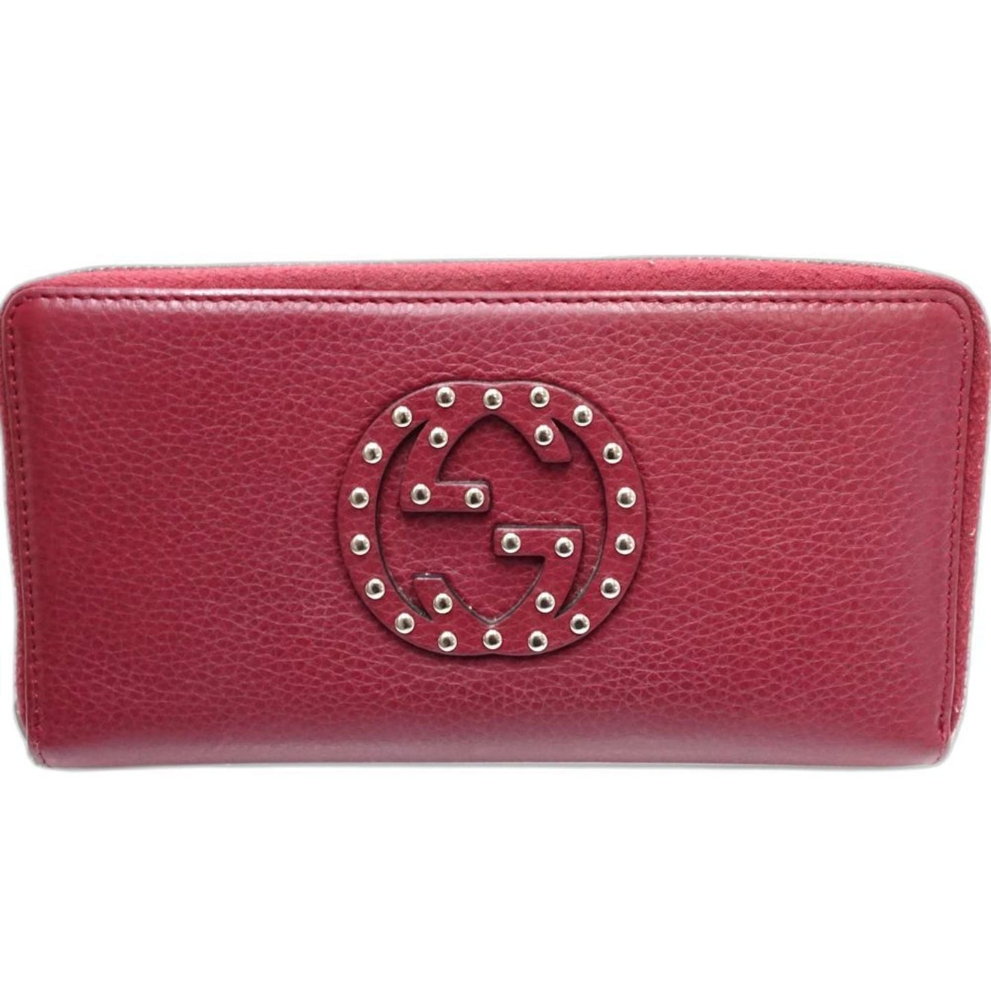 Gucci Soho Bordeaux Leather Long Wallet (Bi-Fold) ( )