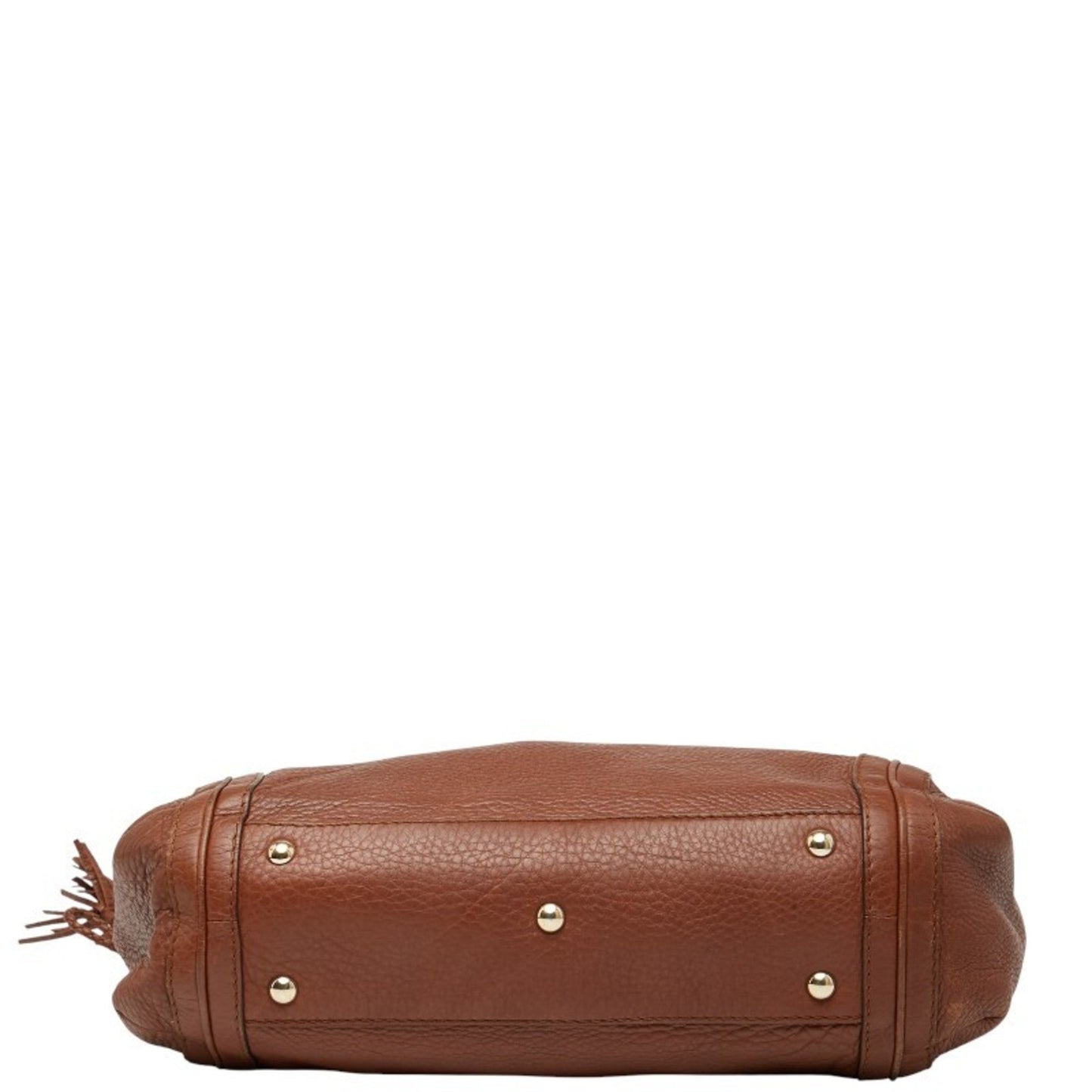 Gucci Brown Leather Shoulder Bag ( )