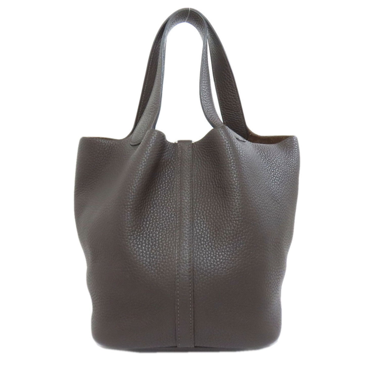 Hermes Picotin Brown Handbag ( )