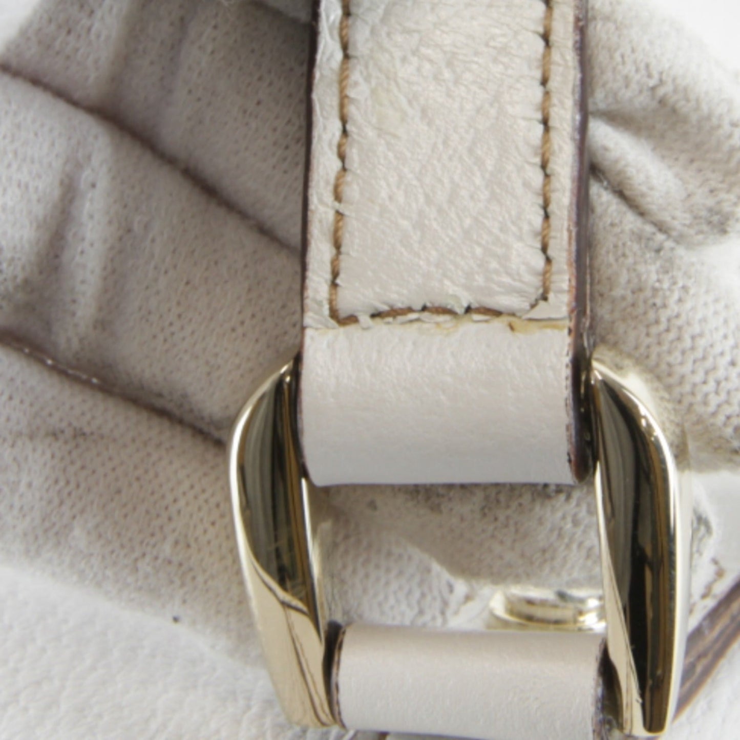 Gucci White Leather Tote Bag ( )