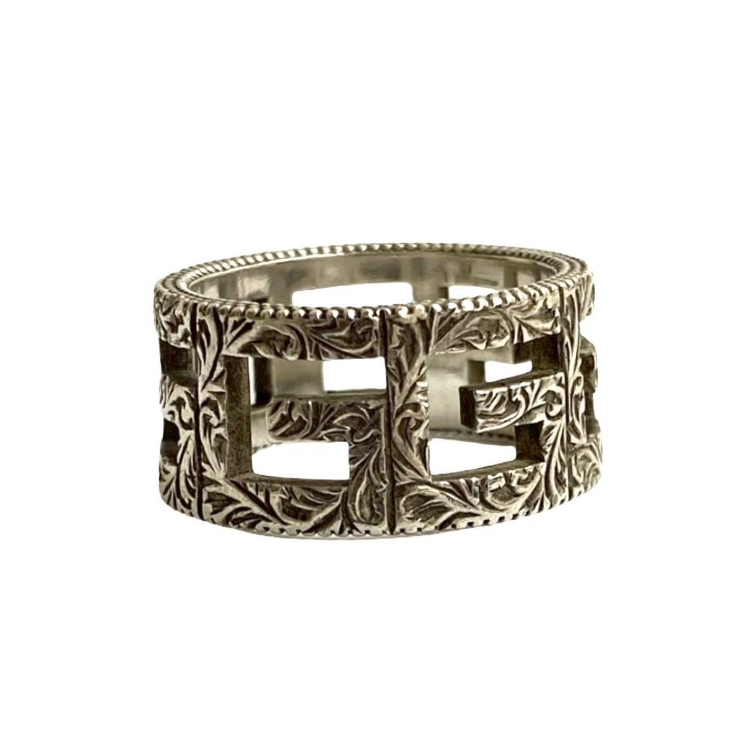 Gucci Silver Silver 925 Band Ring ( )