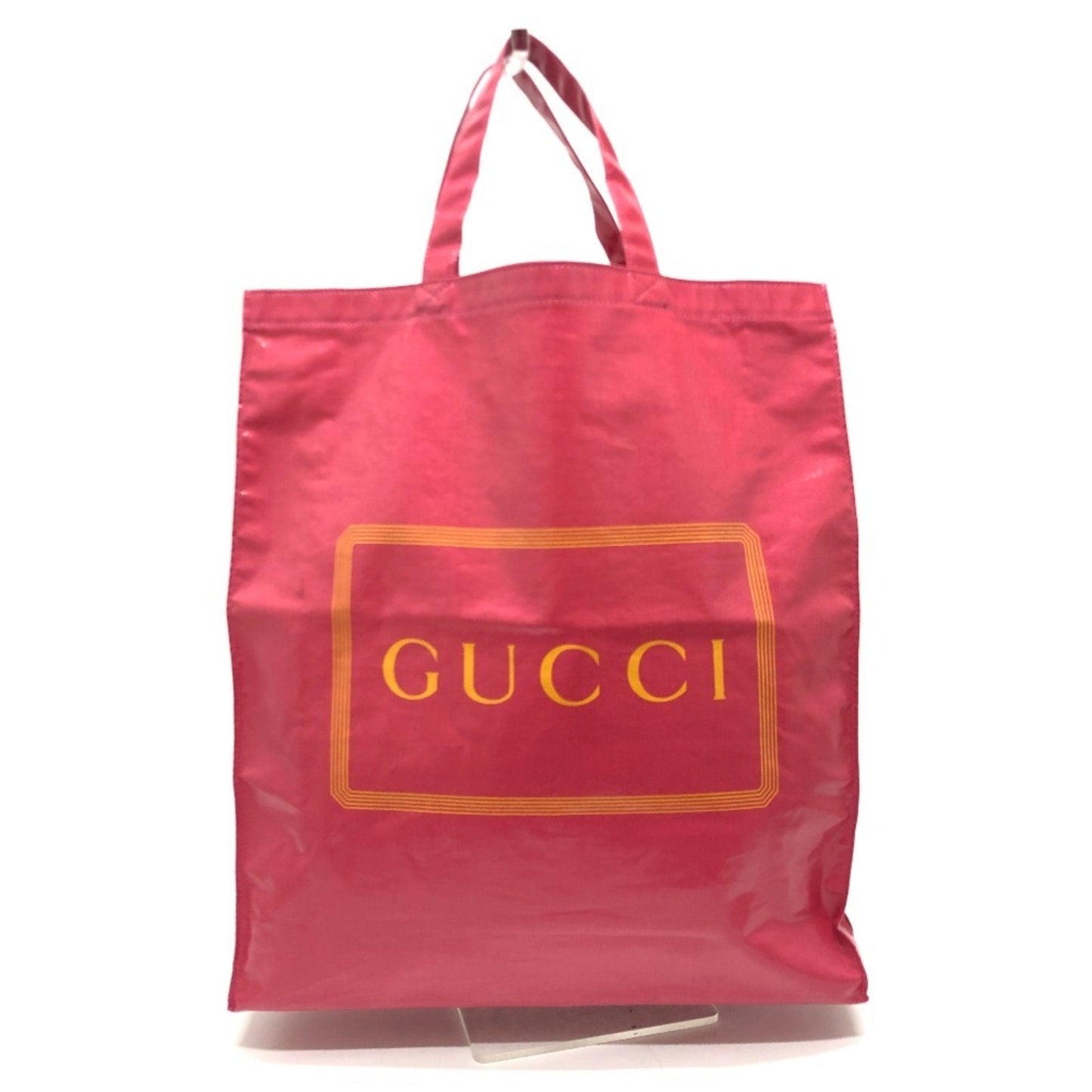 Gucci Pink Coated Canvas Handbag Tote Bag ( )