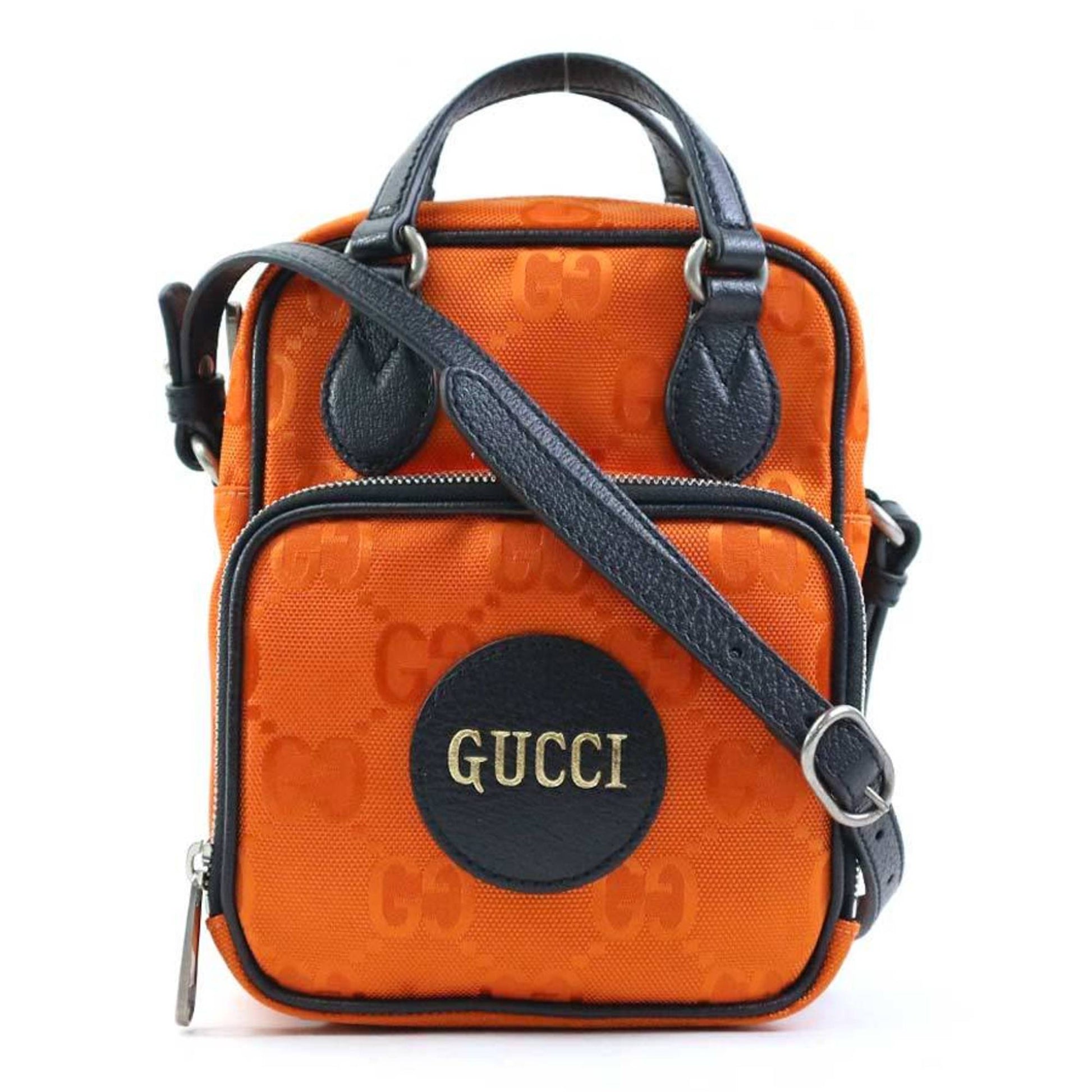 Gucci Nylon Canvas Shoulder Bag