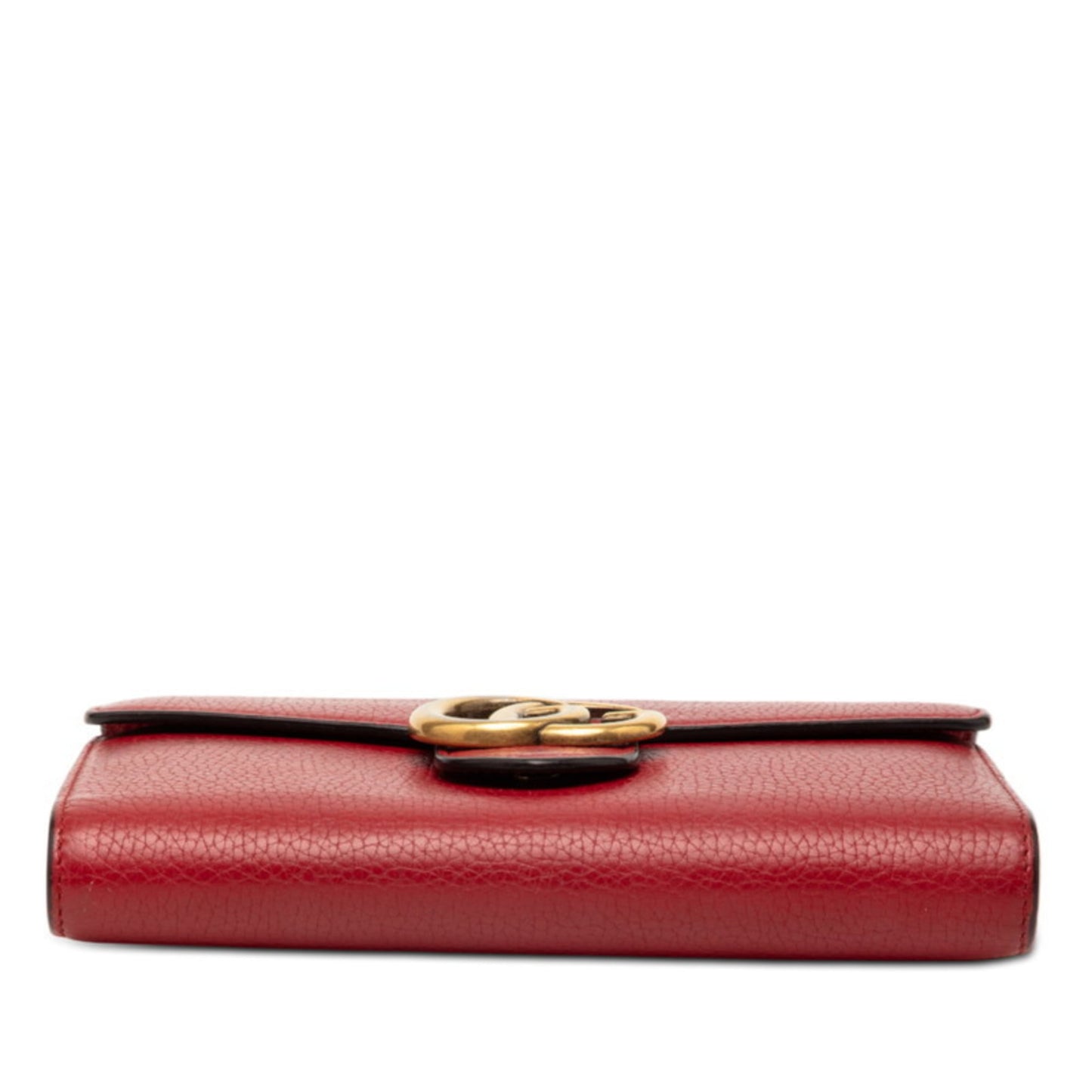 Gucci Red Color Leather Shoulder Bag ( )