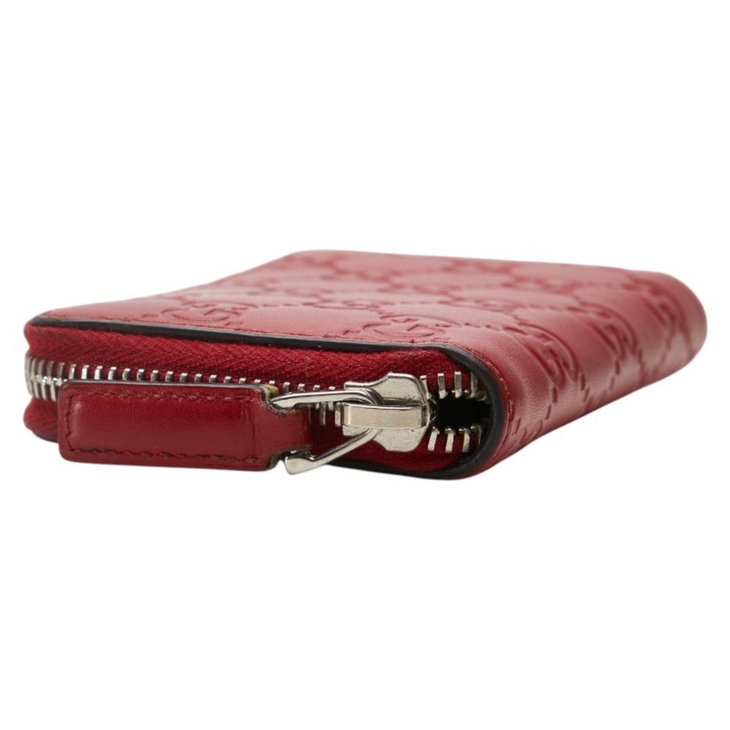 Gucci Red Color Leather Coin Purse/Coin Case ( )
