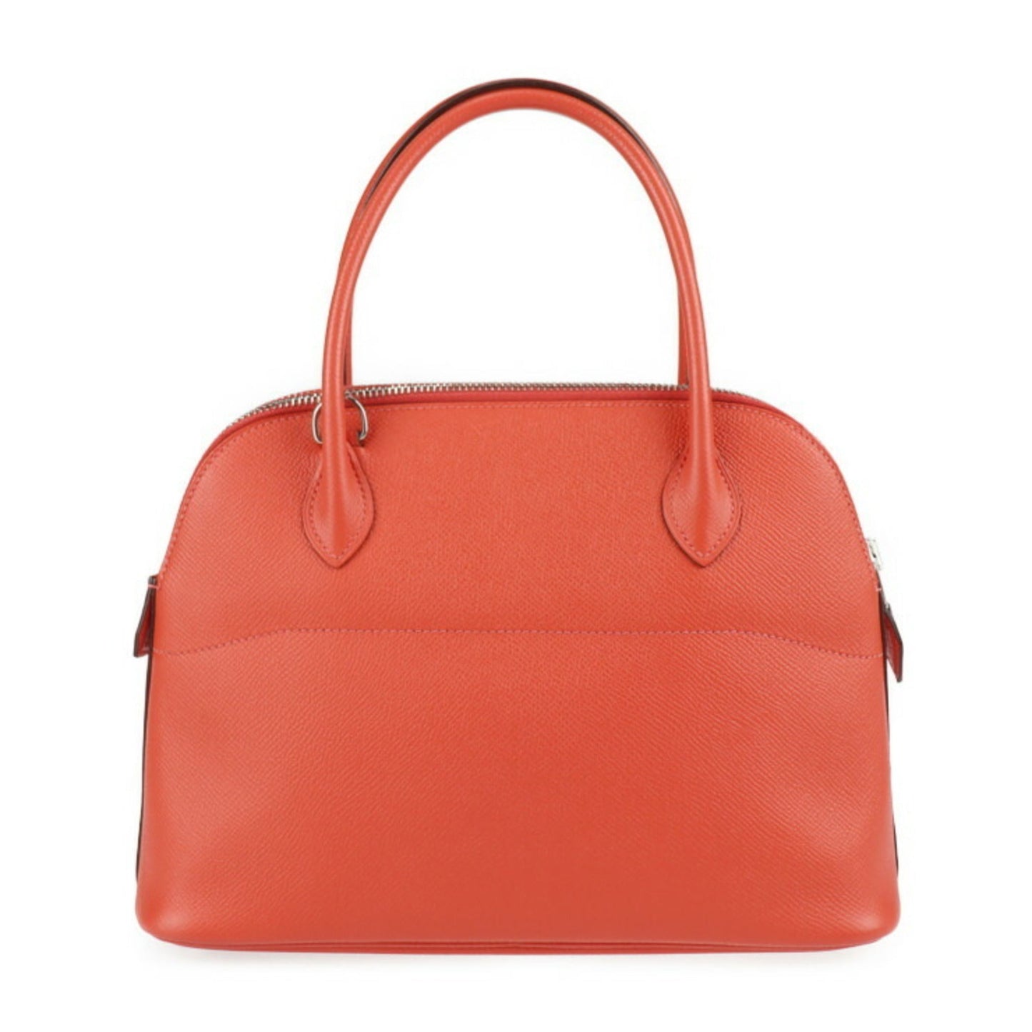 Hermes Pink Orange Rose Jaipur Epsom Leather Handbag Shoulder Bag Tote Bag ( )