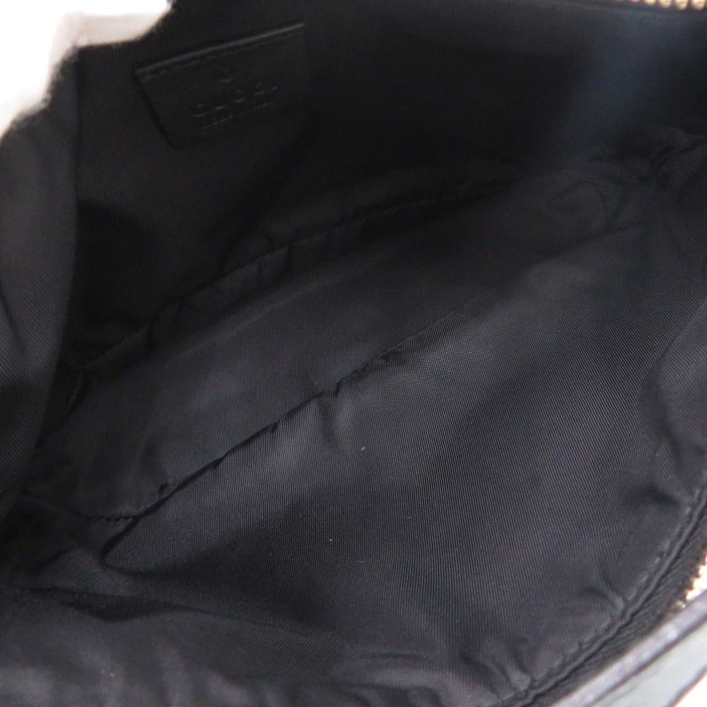 Gucci Black Gg Canvas Handbag ( )
