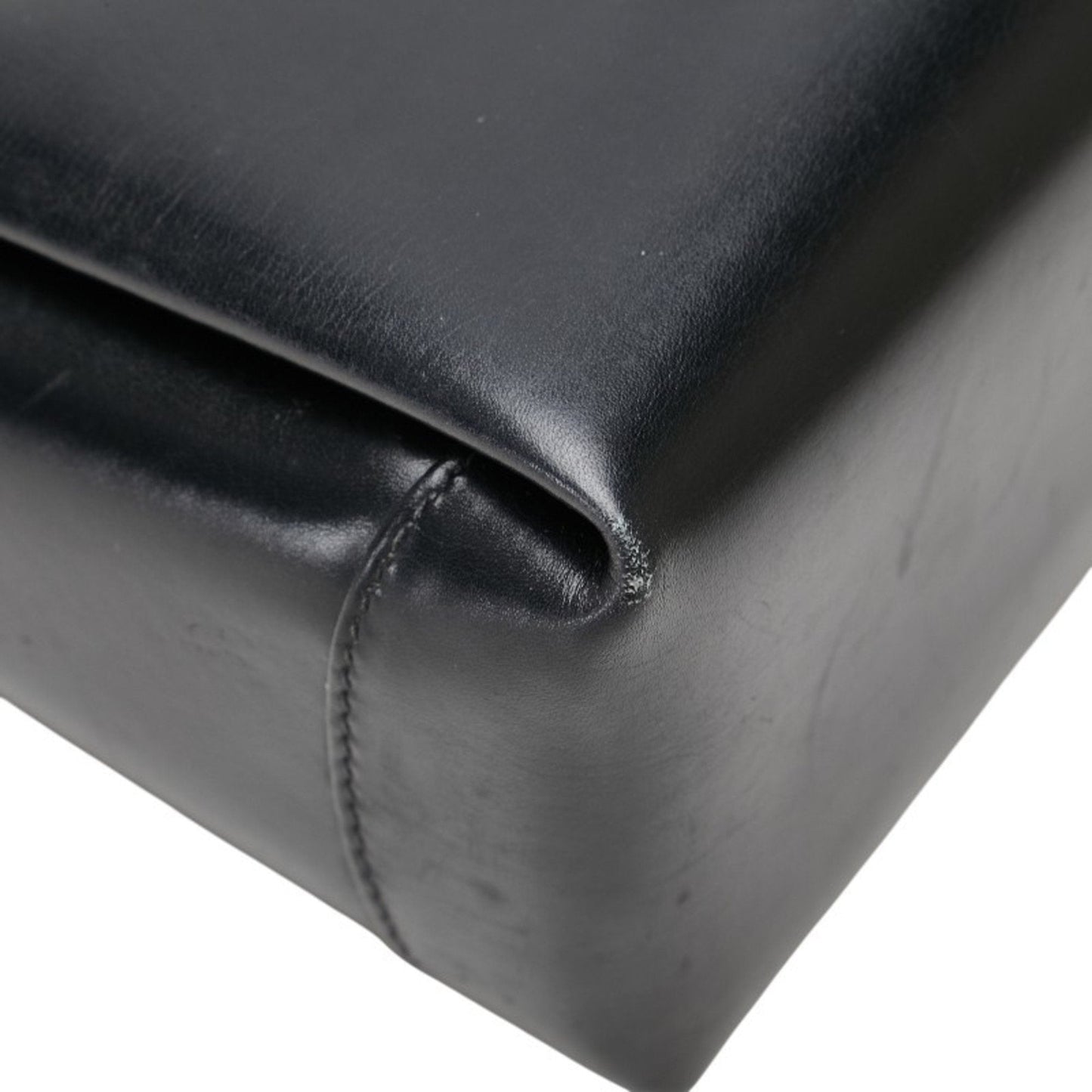 Gucci Black Leather Shoulder Bag ( )