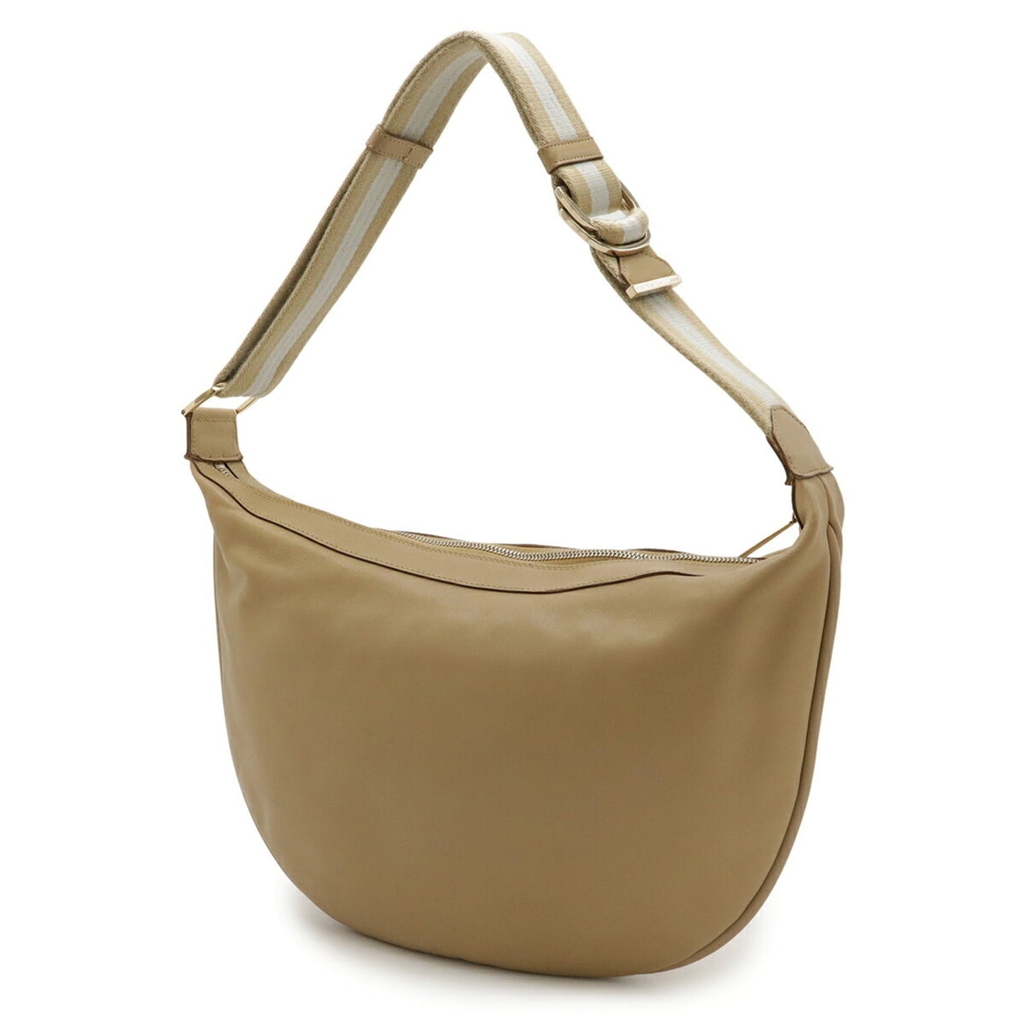Gucci Beige Off-White Leather Shoulder Bag ( )