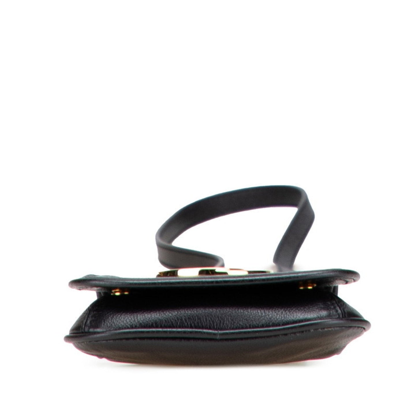 Gucci Black Leather Shoulder Bag ( )