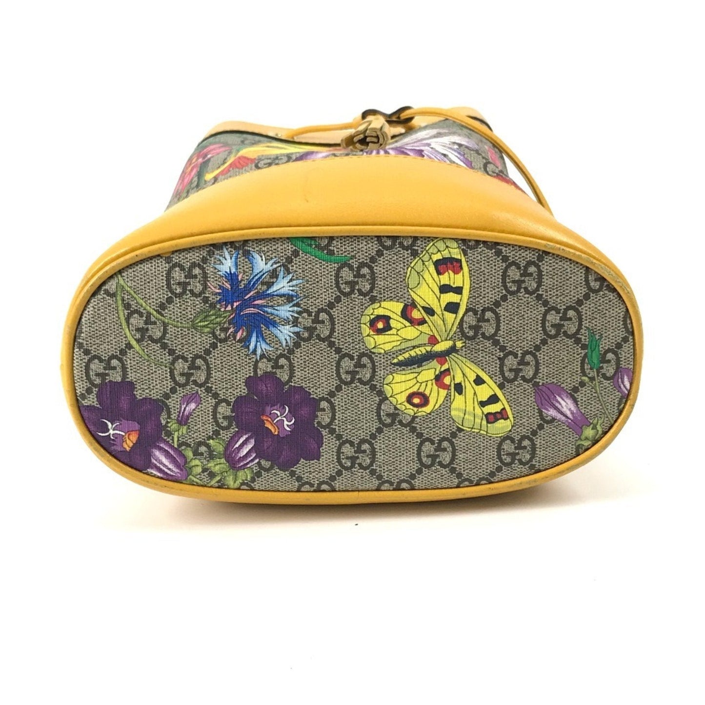 Gucci Beige Multi-Color Gg Supreme Handbag Shoulder Bag ( )