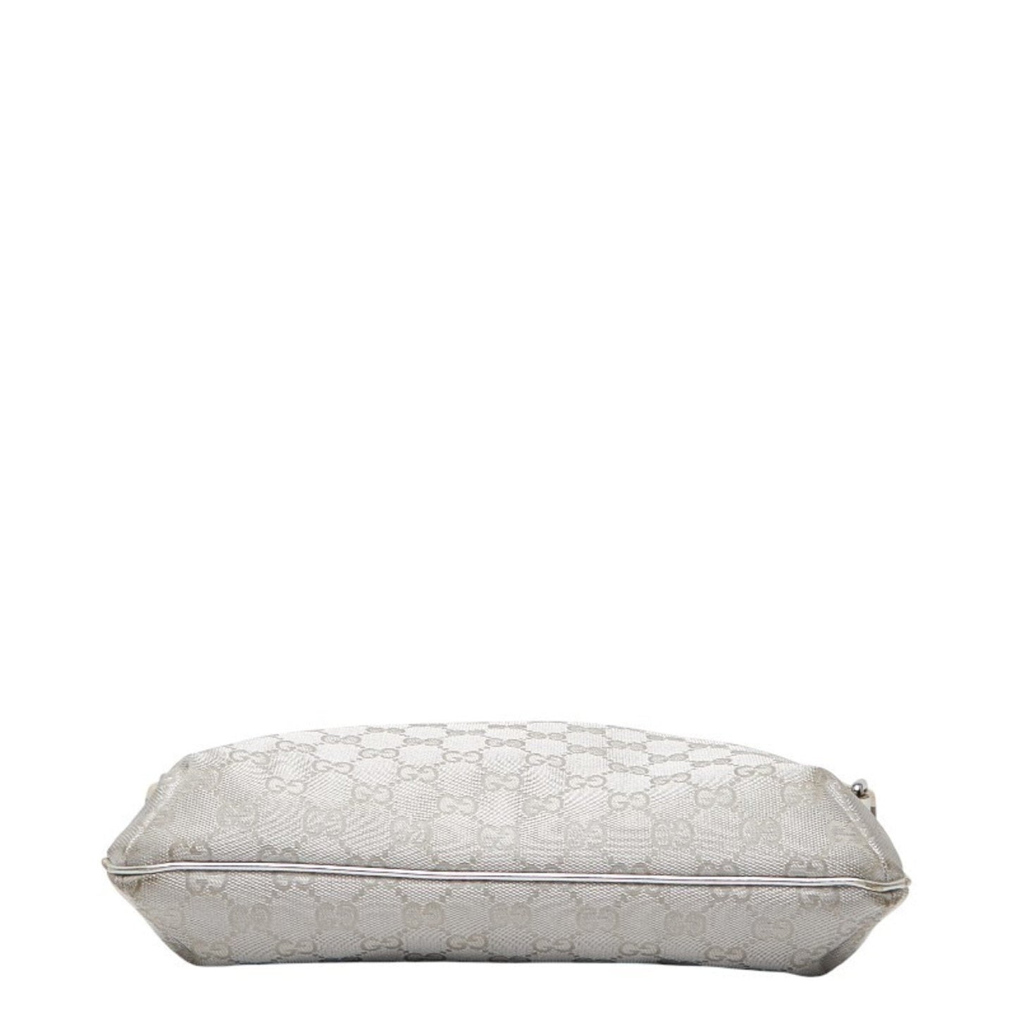 Gucci Gg Canvas Silver Gg Canvas Shoulder Bag ( )