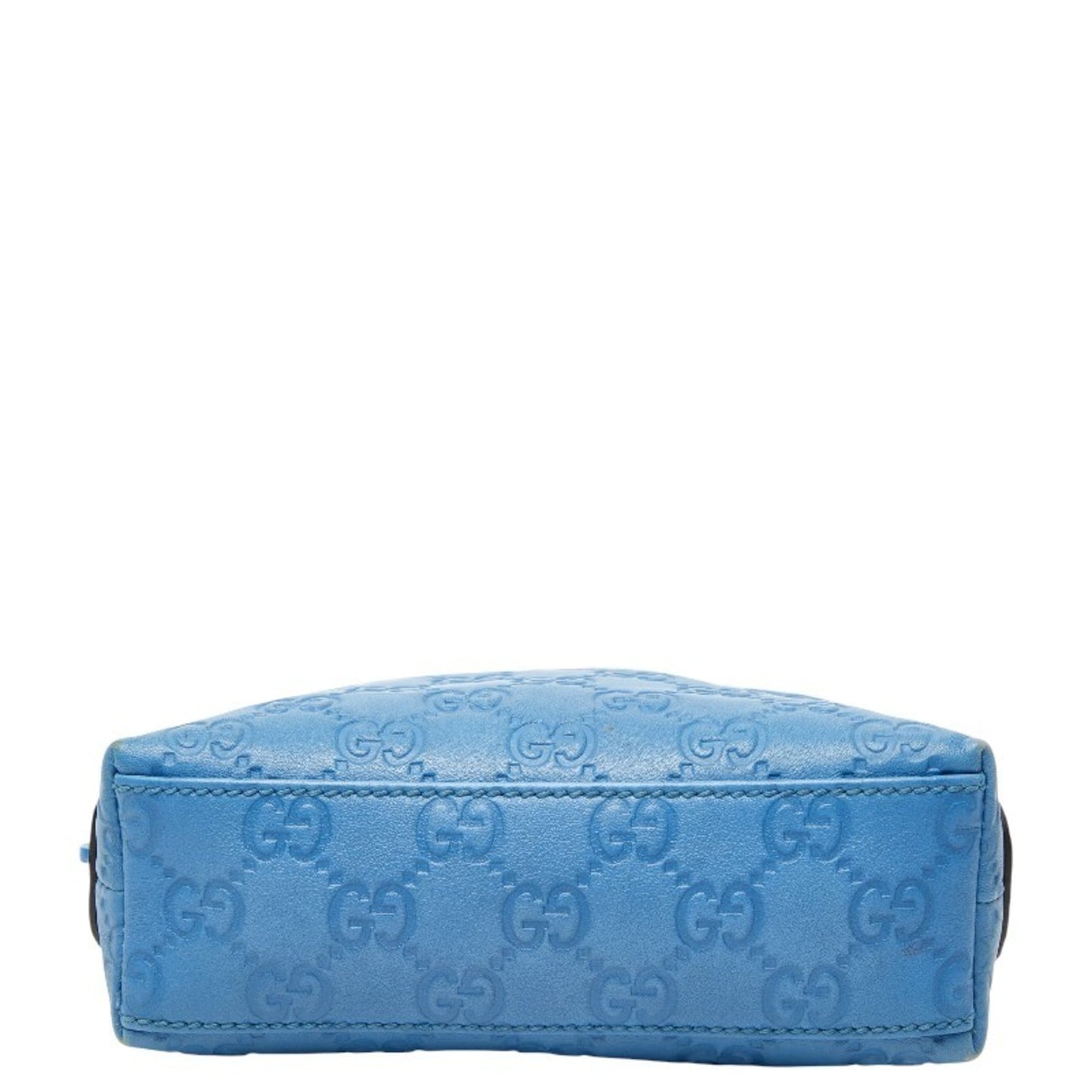 Gucci Blue Leather Pouch ( )